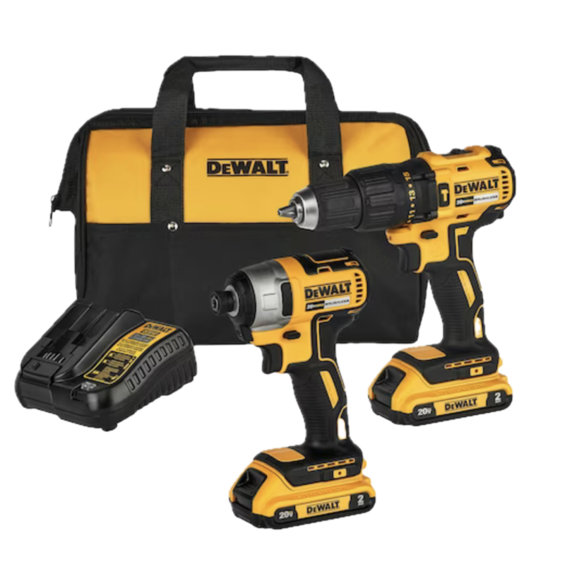 Combo Paraf/Furad Bat 20V MAX DCK276D2-BR DEWALT